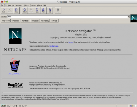 netscape-navigator 2.0 | EuroSTAR Huddle