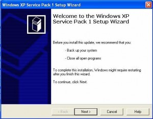 windows xp SP1