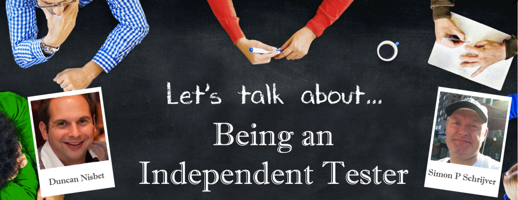 Lets-Talk-About....being and independent tester