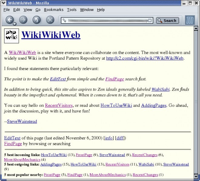 wikiwikiweb
