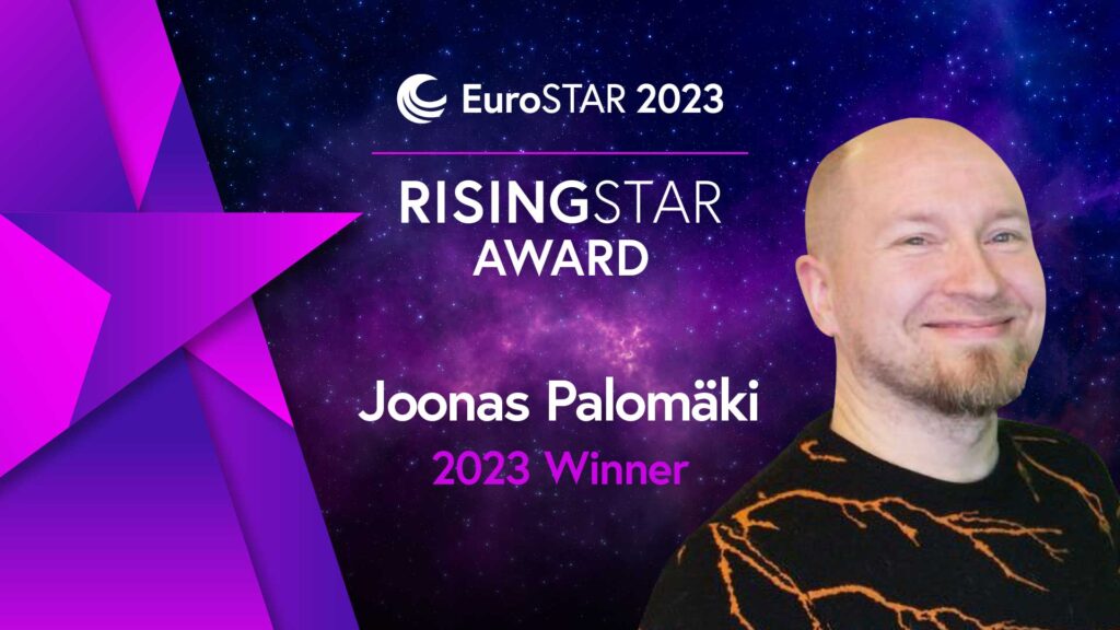 Joonas Palomaki 2023 RisingSTAR Winner